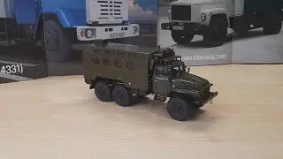 Обзор модели Урал-375, масштаб 