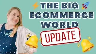 The BIG Ecommerce world update for handmade businesses Etsy, Shopify, Instagram, Canva & Pinterest