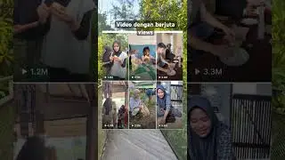 Video dengan berjuta views