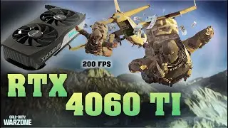 🚨 MEJOR RENDIMIENTO en WARZONE con la   RTX4060 TI  💢