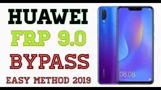 Frp Bypass Huawei Nova 3i Easy Method 2019/ Huawei Frp Bypass Latest Version