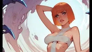Real time LeeLoo Illustration with ai help workflow