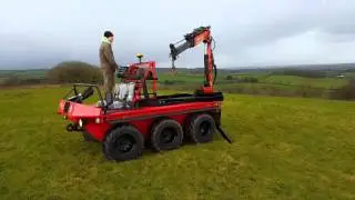 Supacat MK IIa  6x6 fitted with 2 ton Palfinger Crane