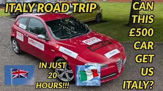 ROAD TRIP TO ITALY. CAN I FIND A CHEAP ALFA TO GET US THERE!