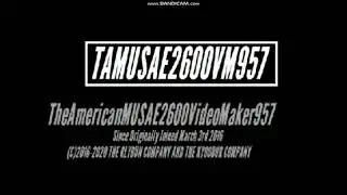 (REMAKE) TheAmericanMUSAE2600VideoMaker957 League Gothic Condensed Logo