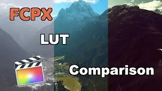 【Beginner】How to Create LUT Sliding Comparison | Final Cut Pro X tips