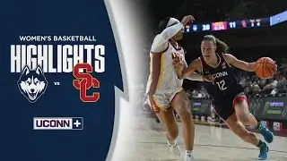 HIGHLIGHTS | No. 1 UConn Beats. No. 16 USC