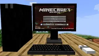 How to Make a Gaming PC Setup in Minecraft to Play Minecraft!