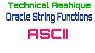 ascii function in Oracle