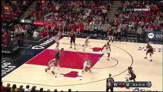 Coby White Lob Pass To Zach LaVine