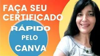 Certificado RÁPIDO No Canva