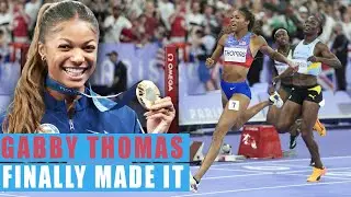Gabby Thomas gets her long awaited gold medal in women’s 200m | Paris Olympics