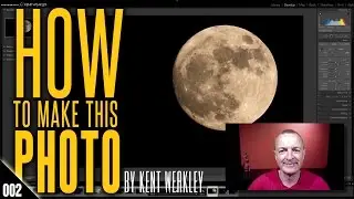 Photograph Full Moon – How To Make This Photo: 002 – by Kent Weakley