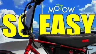 It's so easy! | @zoozbikes Electric BMX | @MOTOWus double EBike carrier