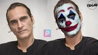 Turning Joaquin Phoenix Into Joker - PicsArt Editing Tutorial