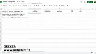 How to use the Split Function in Google Sheets and save you time!