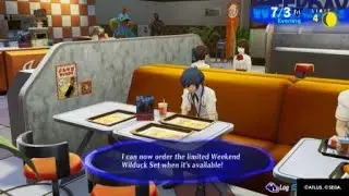 Persona 3 Reload all the burgers