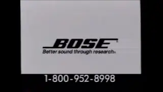 Bose Wave Radio Commercial 1994