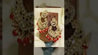 Red color earrings collection/#fashion #jhumka #explore #earrings #stylish