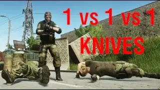 I organized a knife fight in Escape from Tarkov 