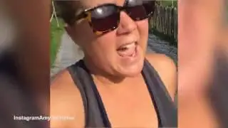 Amy Schumer goes for a walk in a garden and sings about it  Daily Mail Online