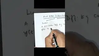 Decoding the Universe: The Power of First Order Differential Equations Unleashed!