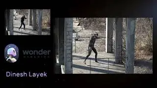 Another 3D character in Action