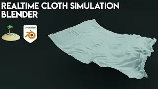 Realtime Cloth Simulations in Blender 2.91! - Boundary + Cloth Brushes