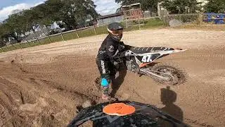 Having some fun at Orlando Mx Park