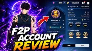 666 DAYS F2P ACCOUNT SHOWCASE | INSANE F2P ACCOUNT PROGRESS | Solo Leveling Arise
