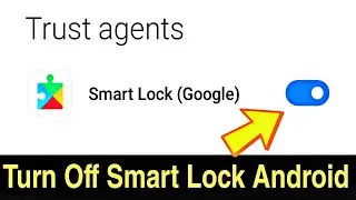 How to Disable/Turn Off Google Smart Lock on Android - 2022 | Remove Google Smart Lock on instagram