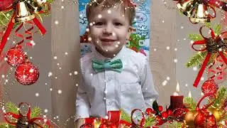 ✨"Новогоднее поздравление".✨     Всех поздравляют дети  с кохлеарными имплантами.