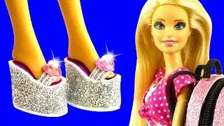 10 DIY Miniatures for Barbie Shoes & Closet