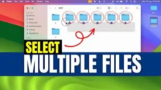 Select Multiple Files on Macbook - Shortcuts