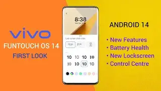 Vivo Funtouch OS  14 Update with All new features. Android 14 Update for Vivo phones.