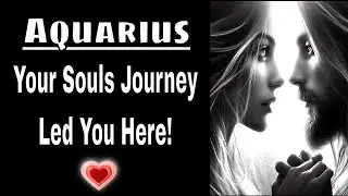 Aquarius: Loves Unseen Forces ❤️ A Journey Leading Back ❤️ Wow! - Intuitive Tarot October #aquarius
