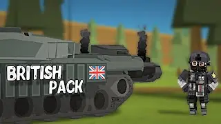 🤠 Обзор на новый пак в SIMPLE SANDBOX 2!! / Британский Пак 🇬🇧 / 