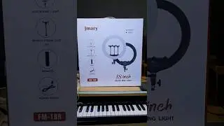 Jmary Fm 18R 18" Led Ring Light Box Overview | Mux Sound