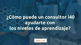 ¿Cómo puede un consultor i40 ayudarte con los niveles de aprendizaje?