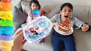 Olamaz!!!Rüya'nin Dondurmasını Rüzgar Yedi.Ruya Çok Üzgün‎‫دي دي ميدو - لولو | قناة وناسة‬‎