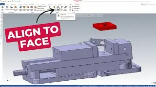 Mastercam 2023: Align To Face
