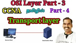 Explained about transport layer in tamil | OSI Layer part 3 [CCNA part 4] | Network Ravi