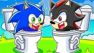 SONIC Y SHADOW SE CONVIERTEN en INODOROS GIGANTES en ROBLOX!