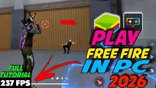 2026 How To Download & Play Free Fire In PC Laptop | Full Tutorial | MSI 5 | Bluestacks 5