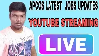 apcos latest jobs updates | live streaming |TTD JOBS || Telugu #apcosjobs