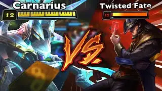 Showing Twisted Fate I still got CARDS UP MY SLEEVES! | Carnarius | League of Legends