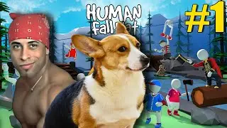 Ricardo y el Perro caen plano // Human Fall Flat #1