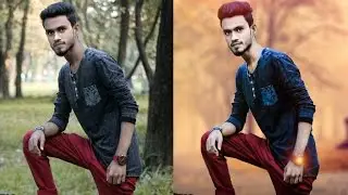 Photoshop Manipulation  - Background Change and  Effects tutorial
