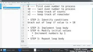 [Excerpts] MIPS Assembly Language: Count Even Numbers in a Range of Natural Numbers Using Loops