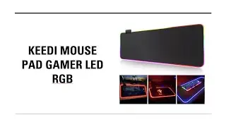 Mouse pad Gamer KEEDI  Led Rgb